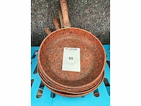 Copper stone braadpan (5x) - afbeelding 1 van  1