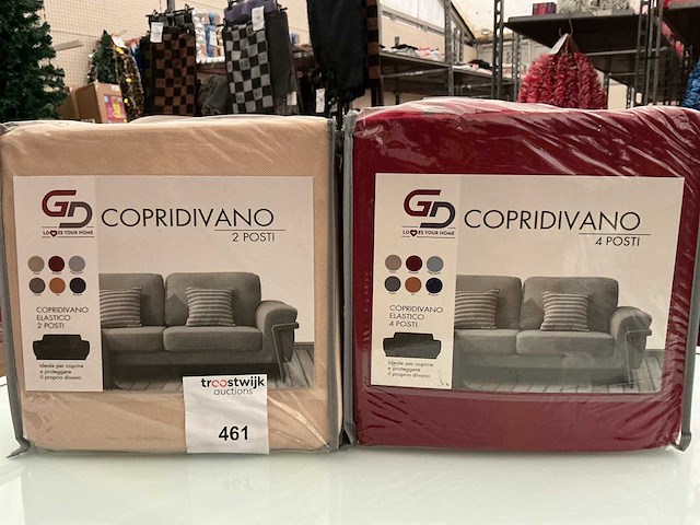 Copridivano. zetelovertrek hoes. (2x) - afbeelding 2 van  2