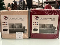 Copridivano. zetelovertrek hoes. (2x) - afbeelding 2 van  2