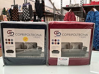 Copridivano. zetelovertrek hoes. (2x) - afbeelding 1 van  2