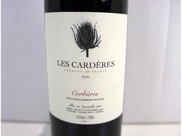 Corbières les cardères 2016 (x12) - afbeelding 2 van  3