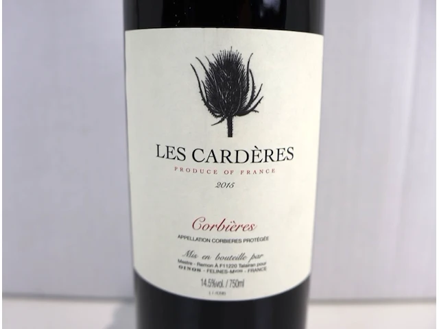 Corbières les cardères 2016 (x12) - afbeelding 2 van  3