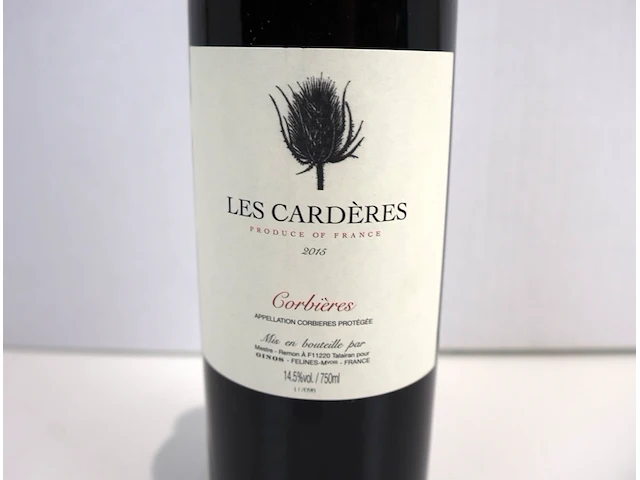 Corbières les cardères 2016 (x24) - afbeelding 2 van  3