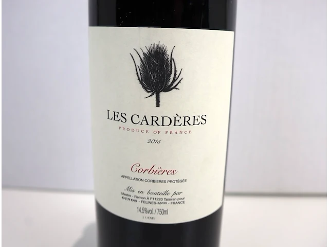 Corbières les cardères 2016 (x24) - afbeelding 2 van  3