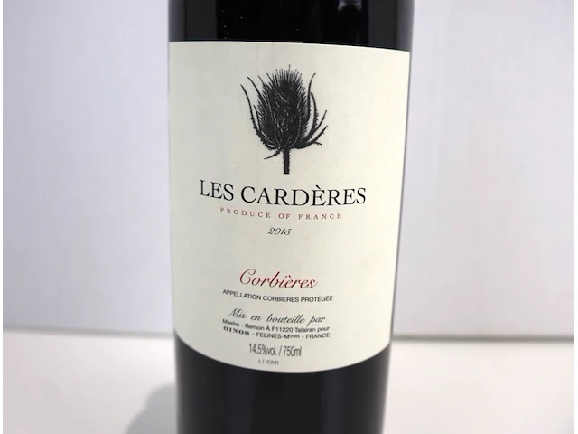 Corbières les cardères 2016 (x24) - afbeelding 2 van  3