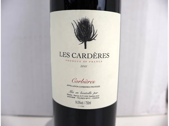 Corbières les cardères 2016 (x36) - afbeelding 2 van  3
