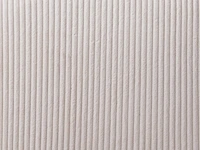 Corduroy & zwarte metalen stoel - beige (x6) - afbeelding 6 van  7