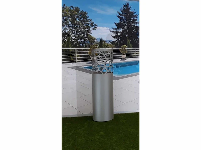 Core - rond titanium - terrace heating (5x) - afbeelding 2 van  3
