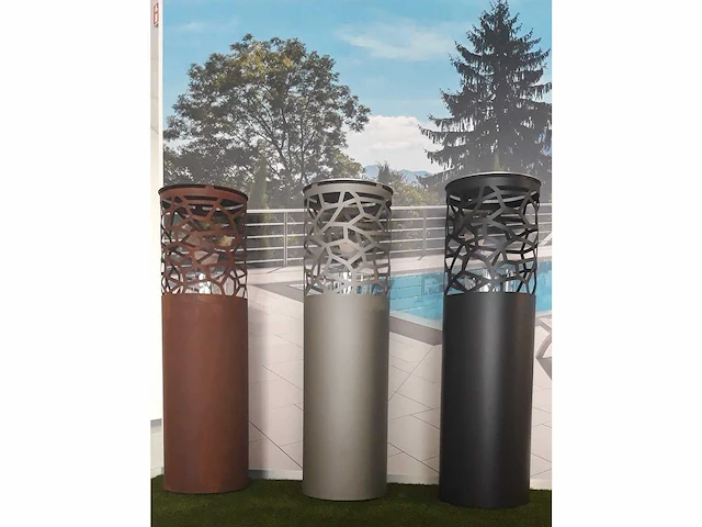 Core - rond titanium - terrace heating (5x) - afbeelding 3 van  3