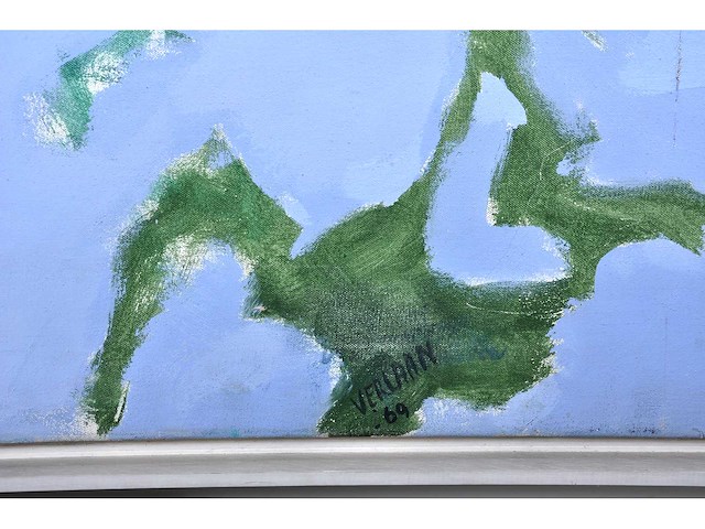 Corneel verlaan - fontein - olie op doek - 200x154 cm - afbeelding 8 van  14