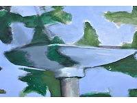 Corneel verlaan - fontein - olie op doek - 200x154 cm - afbeelding 10 van  14