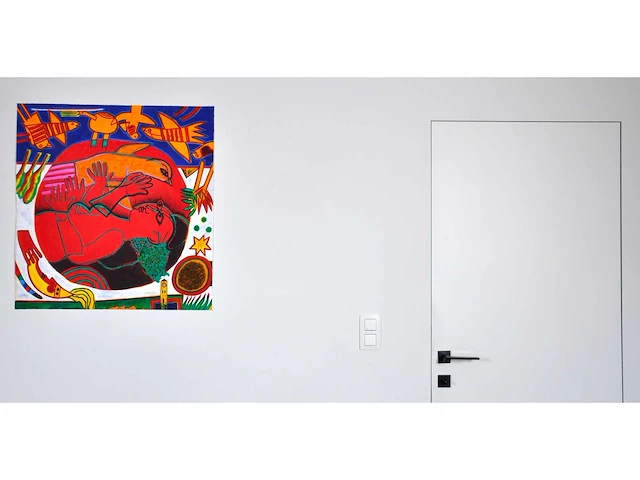 Corneille - femme rouge et l’oiseau - litho - afbeelding 2 van  11