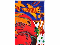 Corneille - femme rouge et l’oiseau - litho - afbeelding 8 van  11