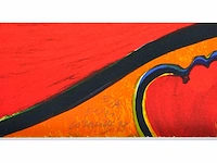 Corneille - lenchantement du soleil serpent - litho - 100x78 cm - afbeelding 5 van  11