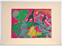 Corneille - suite amours iii - litho - afbeelding 2 van  5
