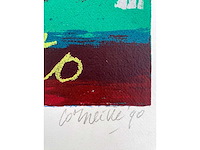 Corneille (1922 – 2010) - rigoletto - zeefdruk - afbeelding 3 van  6