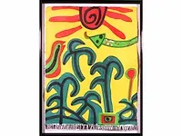 Corneille (luik, 1922 - 2010) - zeldzame aquagravure
