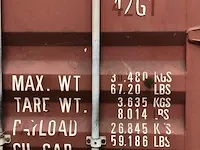 Correcte zeecontainer - afbeelding 2 van  4