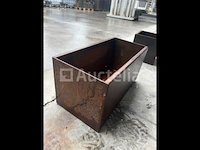Corten bloembak (medium) - afbeelding 1 van  5