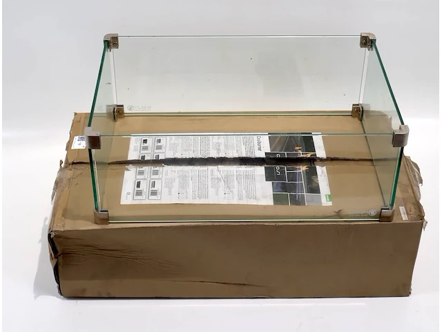 Cosiburner sierhaard en glasset - afbeelding 2 van  5