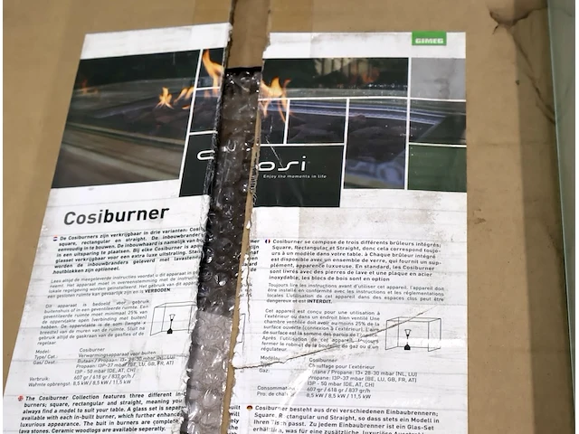 Cosiburner sierhaard en glasset - afbeelding 3 van  5