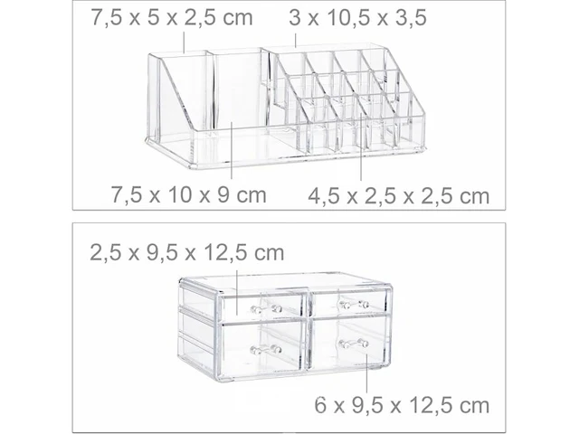 Cosmetica organizer - afbeelding 7 van  9