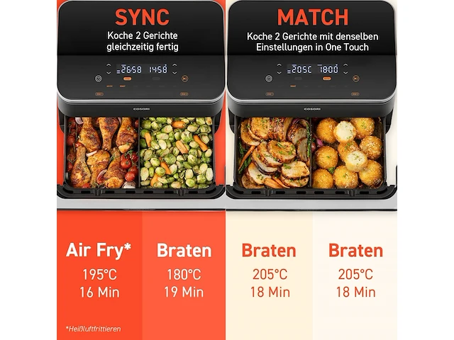 Cosori heteluchtfriteuse - afbeelding 7 van  7