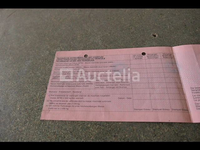 Costo 3 x 35 drieassige dieplader (2002-vin:ya9742139yc143150) (ref 010383-027) - afbeelding 17 van  24