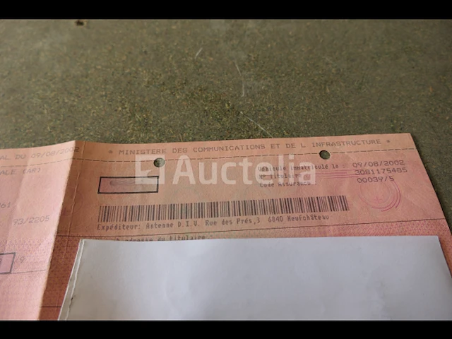 Costo 3 x 35 drieassige dieplader (2002-vin:ya9742139yc143150) (ref 010383-027) - afbeelding 23 van  24