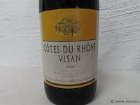 Cotes du rhone visan 2006 - afbeelding 2 van  3