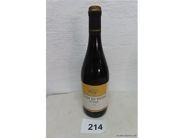 Cotes du rhone visan 2006 - afbeelding 1 van  3