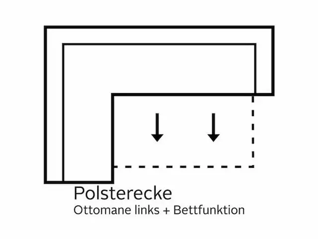 Cotta hoekbank - afbeelding 3 van  9