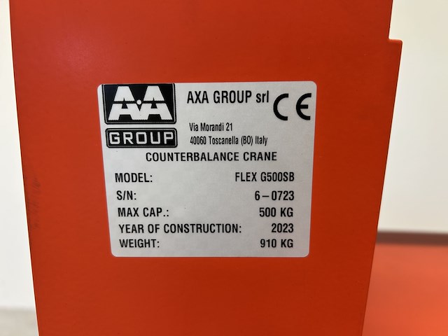 Counterbalance crane - afbeelding 9 van  11