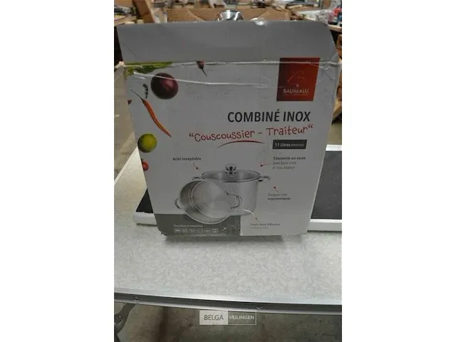 Couscous pot inox 11 l - afbeelding 3 van  3