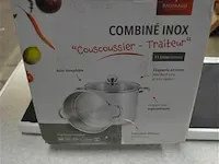 Couscous pot inox 11 l - afbeelding 3 van  3
