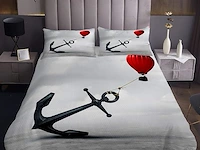 Coverlet 3d anker gewatteerde sprei (220 x 240 cm) - afbeelding 1 van  2