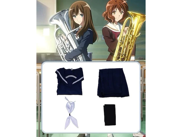 Cr rolecos anime sound! euphonium cosplay kostuum (medium) - afbeelding 4 van  4