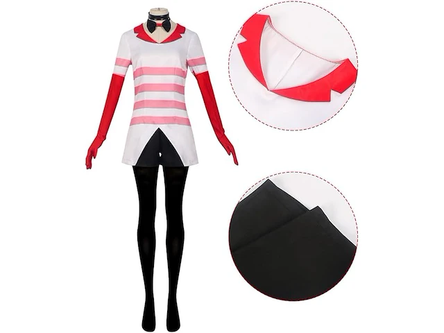 Cr rolecos hazbin hotel alastor cosplay kostuum (medium) - afbeelding 2 van  4