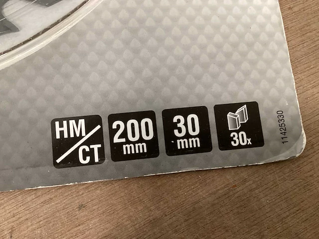 Craftomat cirkelzaagblad 200 mm (17x) - afbeelding 3 van  6