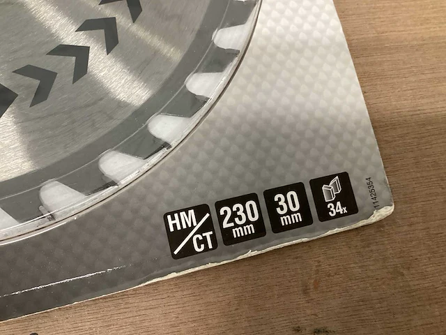 Craftomat cirkelzaagblad 230 mm (15x) - afbeelding 3 van  6