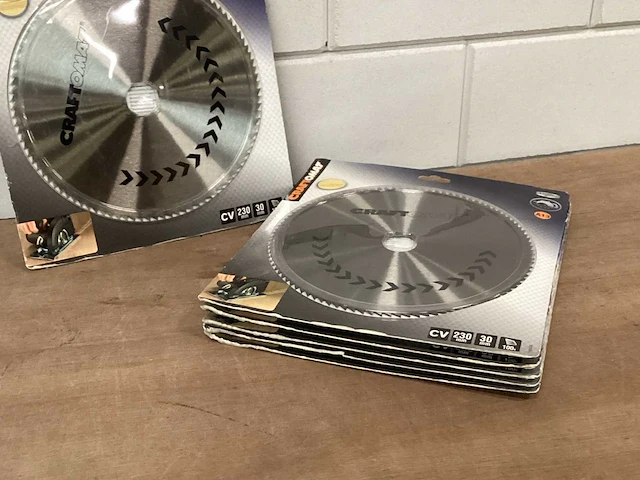 Craftomat cirkelzaagblad 230 mm (6x) - afbeelding 1 van  5