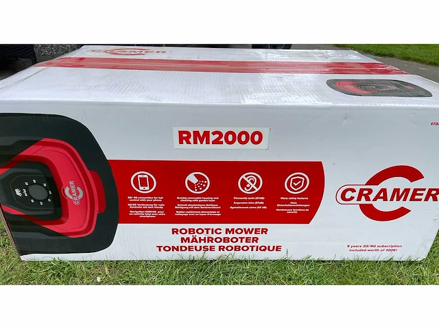 Cramer rm2000 robotmaaier - afbeelding 4 van  4