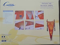 Crea donna decoratie indische wandlamp - afbeelding 7 van  7