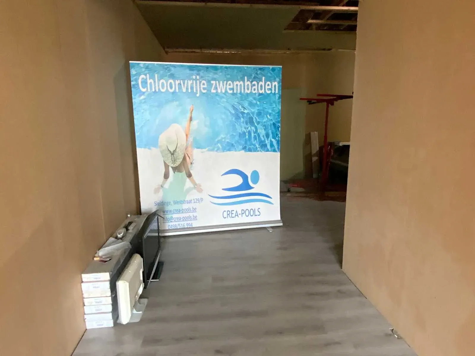 Crea pools bv wegens faillissement