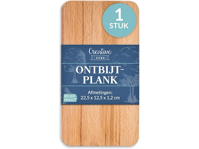 Creative home 10 x houten snijplank - afbeelding 1 van  4