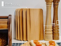 Creative home 10 x houten snijplank - afbeelding 4 van  4