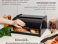 Creative home houten broodtrommel - afbeelding 4 van  5