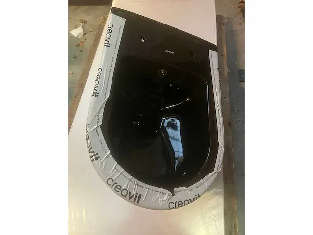 Creavit design - hangtoilet - toilet - afbeelding 2 van  3