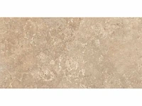 Crema travertino mat 100x100 cm tegel 60 m² - afbeelding 2 van  2