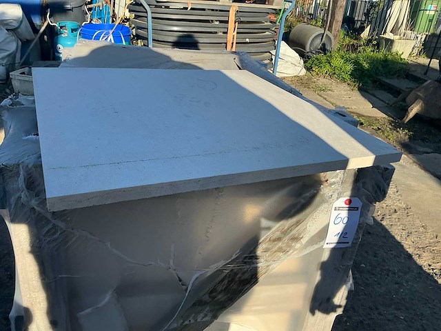 Creme do mos verzoet natuursteentegel ca 34,56 m2 - afbeelding 2 van  6